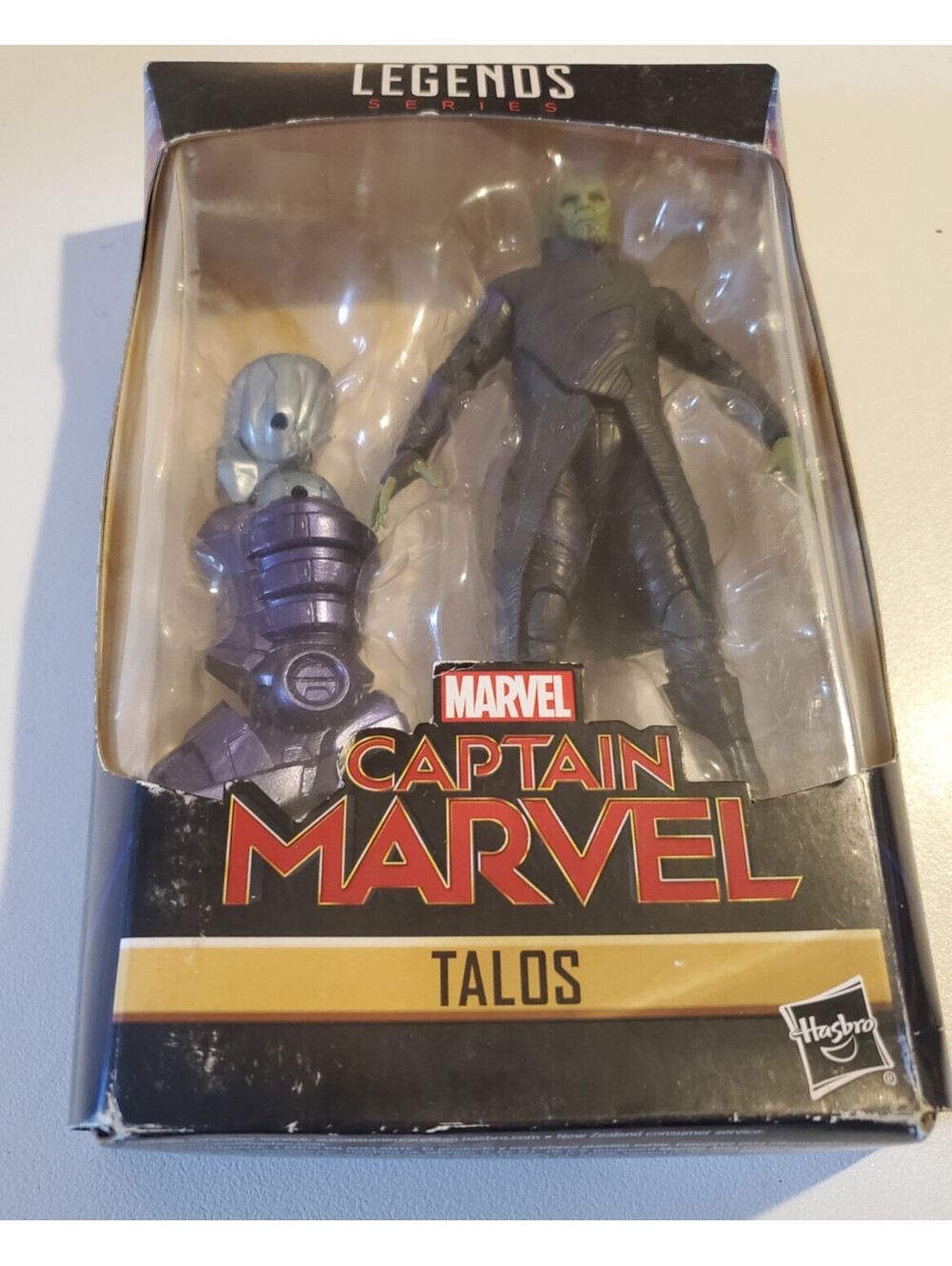 Marvel Legends Series Captain Marvel Talos BAF Kree Sentry 6-inch